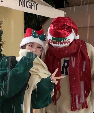 [당일출고] 크리스마스 클로스 산타 모자 3color